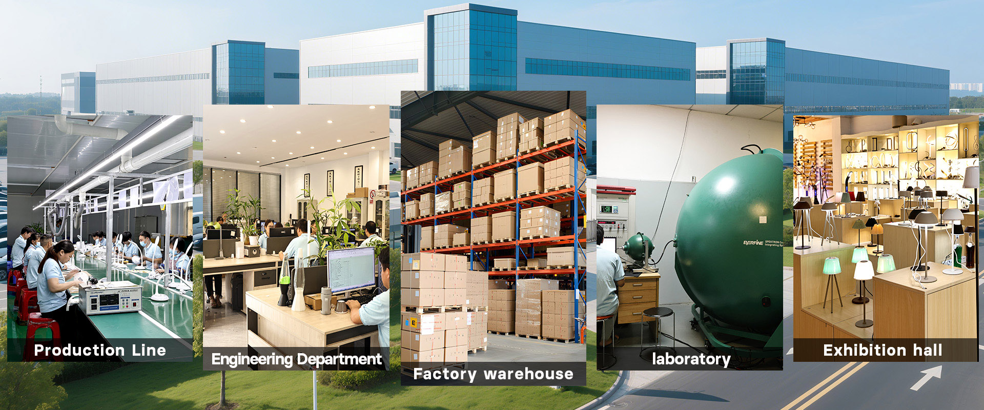 Továreň na svorkové lampy