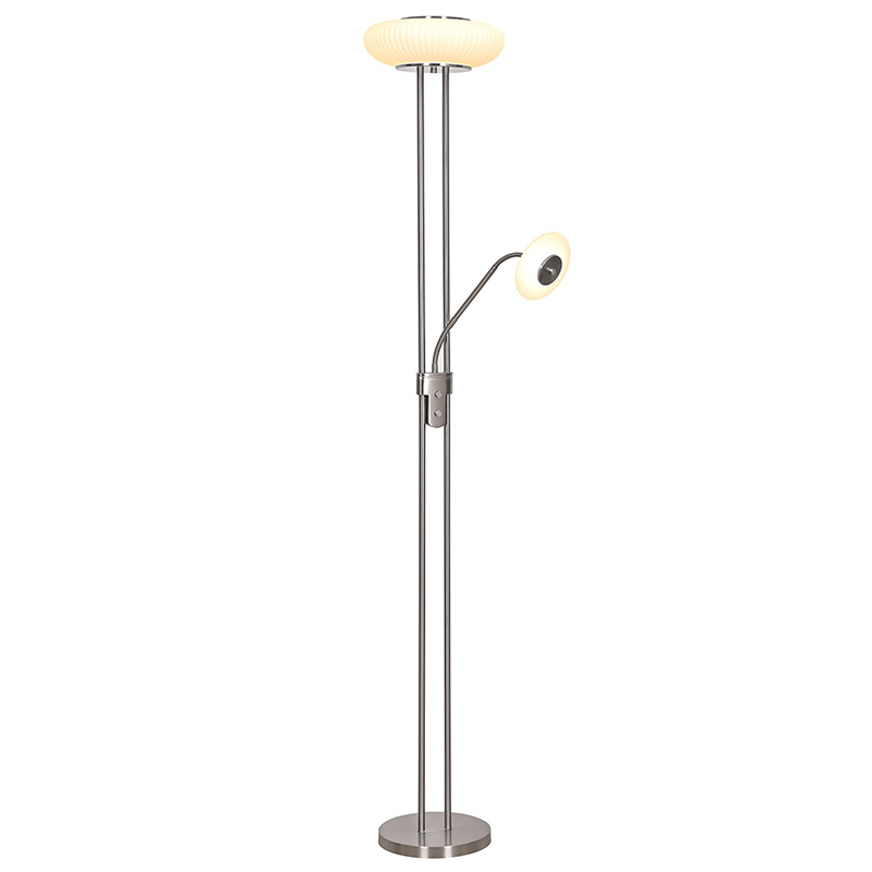 LED stojaca lampa s duálnym zdrojom svetla