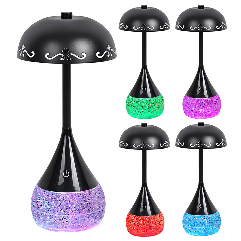 Tekutá základňa LED Desk Lamp s kvetinovým dáždnikom tvaru