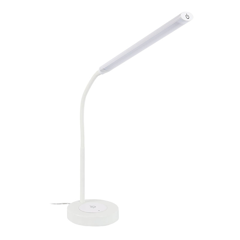 Moderná LED stolná lampa Dotykový stmievač Jas Nastaviteľný Dobrý Svetlo Nočné svetlo Stolná lampa na čítanie s USB portom na nabíjanie